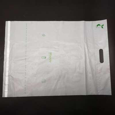 100% Biodegradable compostable mailing courier bag express shipping handle bags